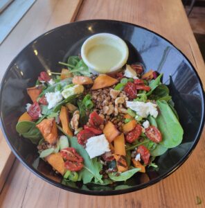 Butternut Squash and Crispy Lentils Salad